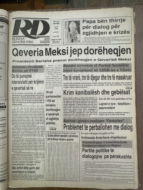 Rilindja Demokratike 1997-03-02