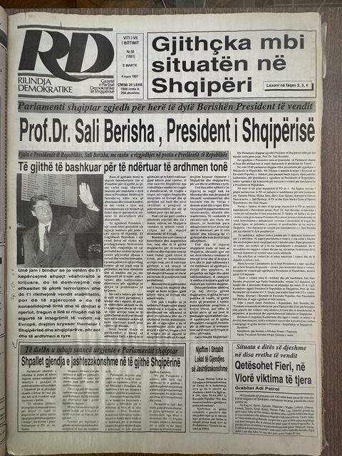 Rilindja Demokratike 1997-03-04