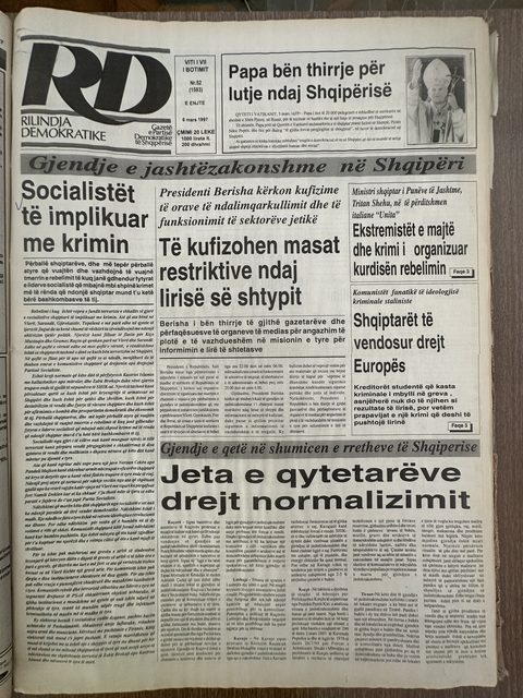 Rilindja Demokratike 1997-03-06