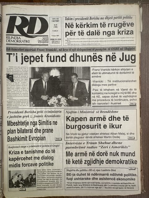 Rilindja Demokratike 1997-03-09
