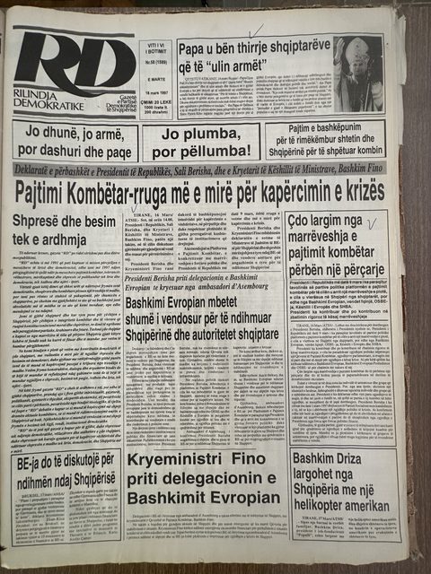 Rilindja Demokratike 1997-03-18