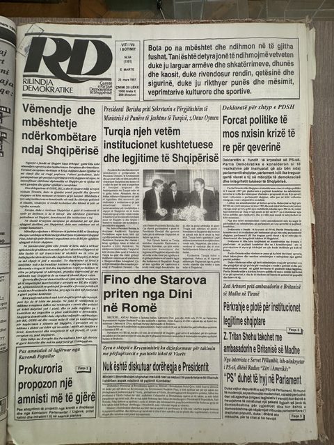 Rilindja Demokratike 1997-03-25