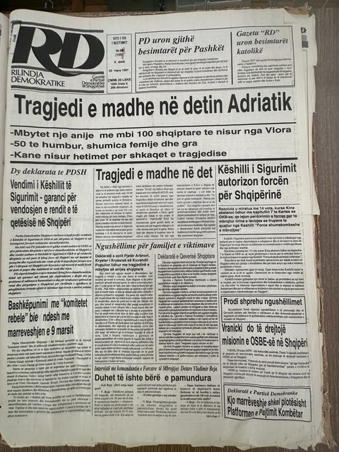 Rilindja Demokratike 1997-03-30