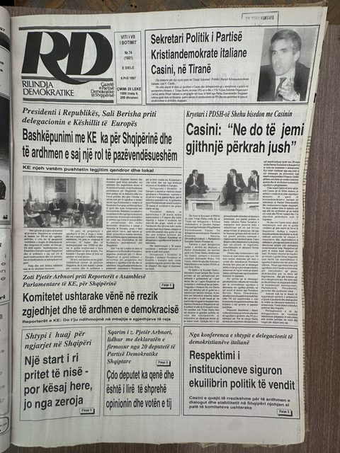 Rilindja Demokratike 1997-04-06