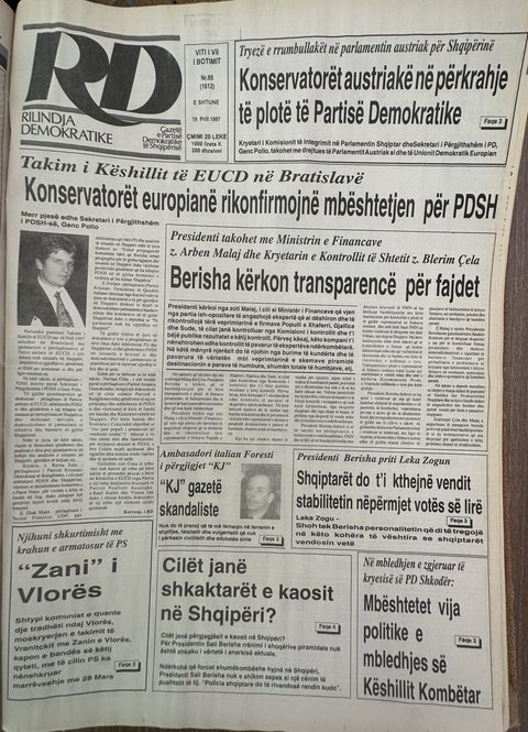 Rilindja Demokratike 1997-04-19