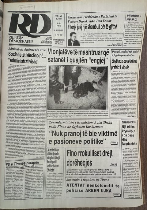 Rilindja Demokratike 1997-04-23