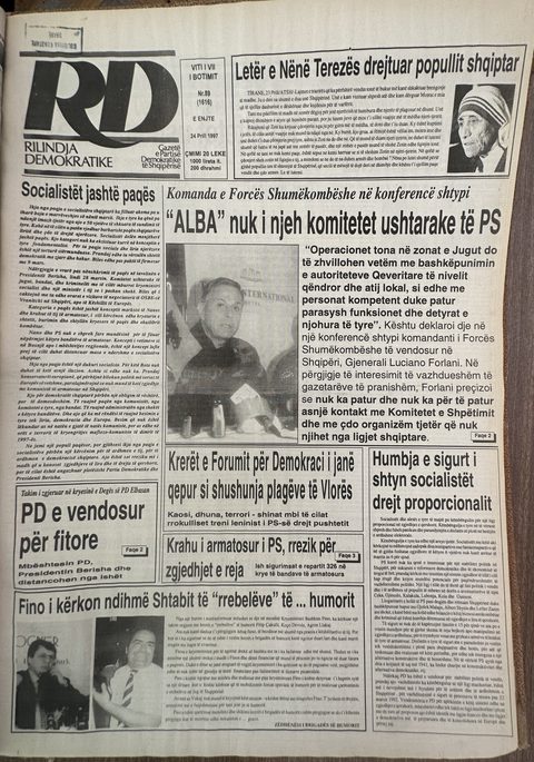 Rilindja Demokratike 1997-04-24