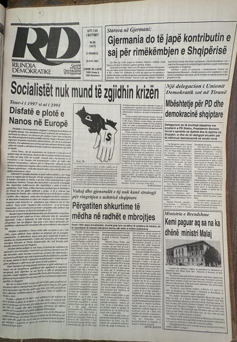 Rilindja Demokratike 1997-04-25