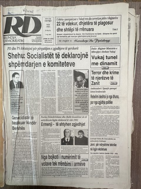 Rilindja Demokratike 1997-05-01