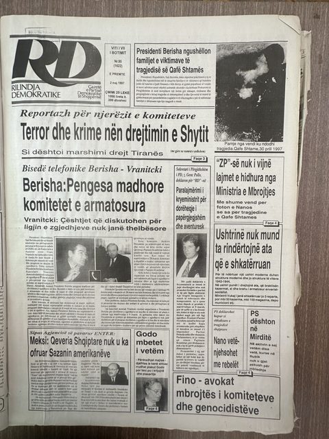 Rilindja Demokratike 1997-05-02
