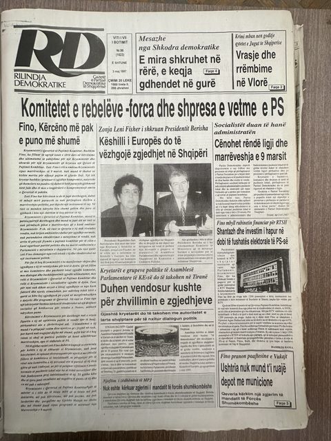 Rilindja Demokratike 1997-05-03