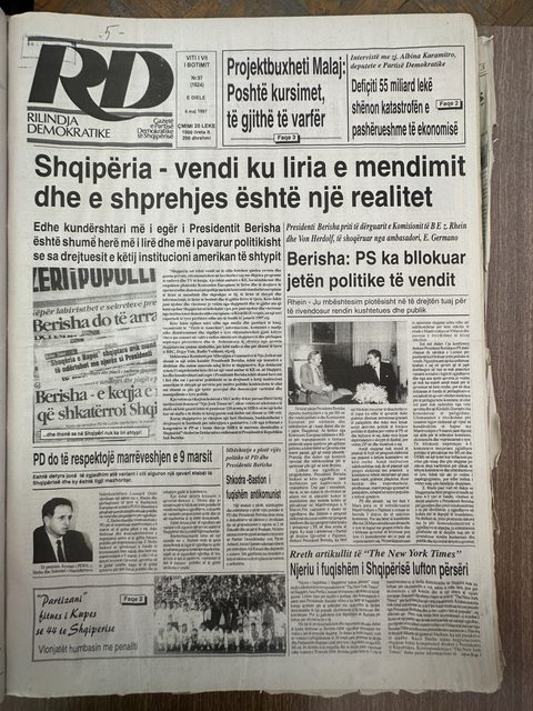 Rilindja Demokratike 1997-05-04