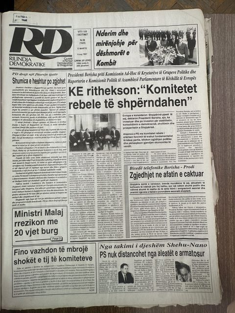 Rilindja Demokratike 1997-05-06