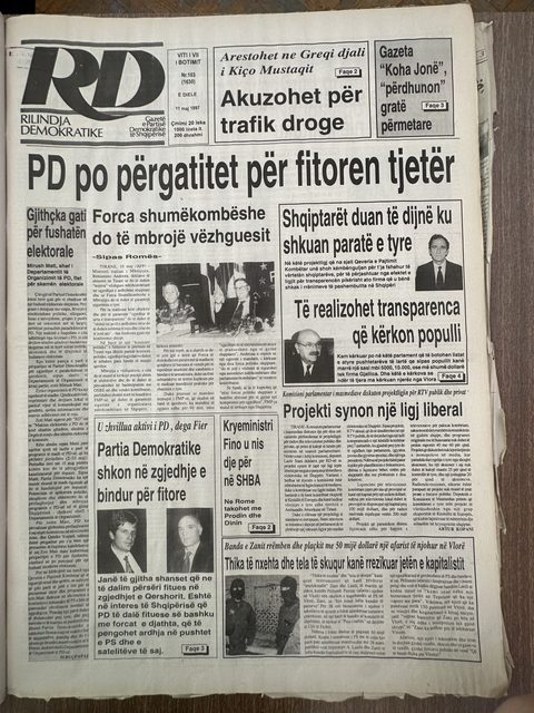 Rilindja Demokratike 1997-05-11