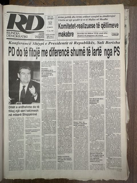 Rilindja Demokratike 1997-05-13