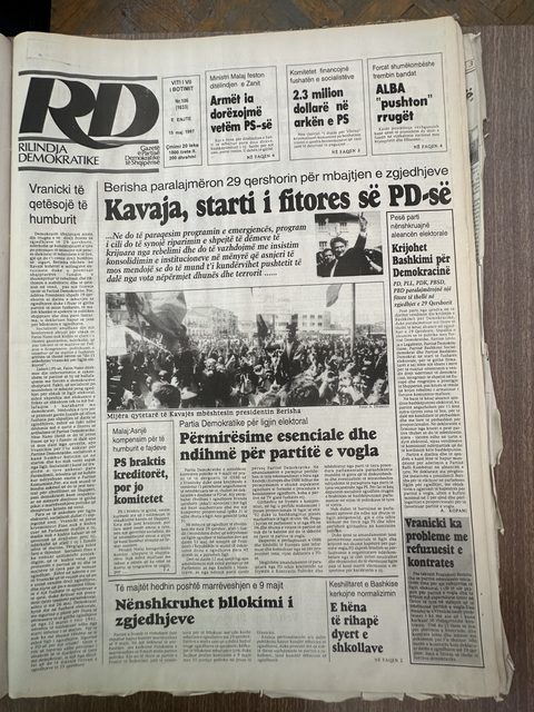 Rilindja Demokratike 1997-05-15