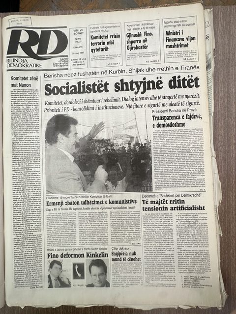 Rilindja Demokratike 1997-05-20