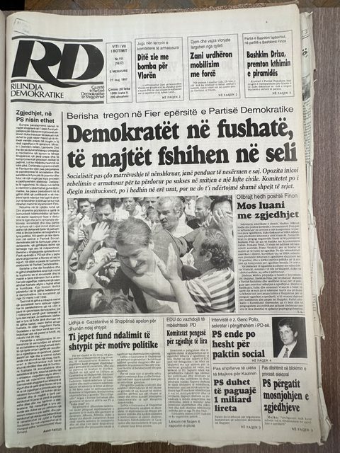 Rilindja Demokratike 1997-05-21