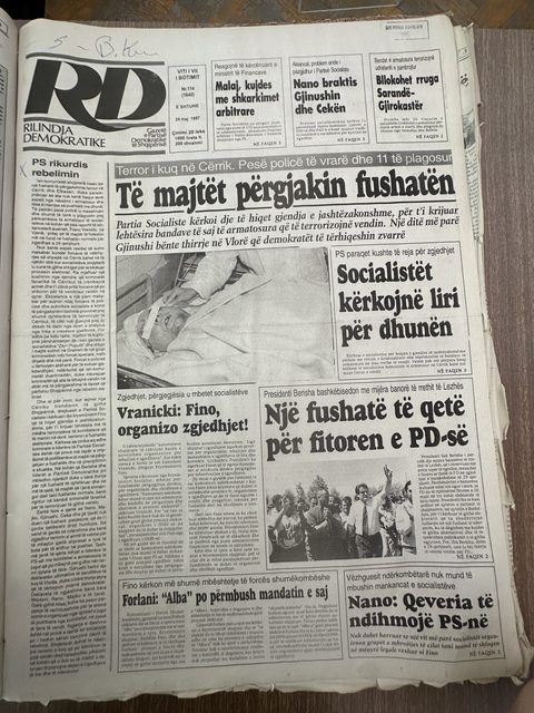 Rilindja Demokratike 1997-05-24