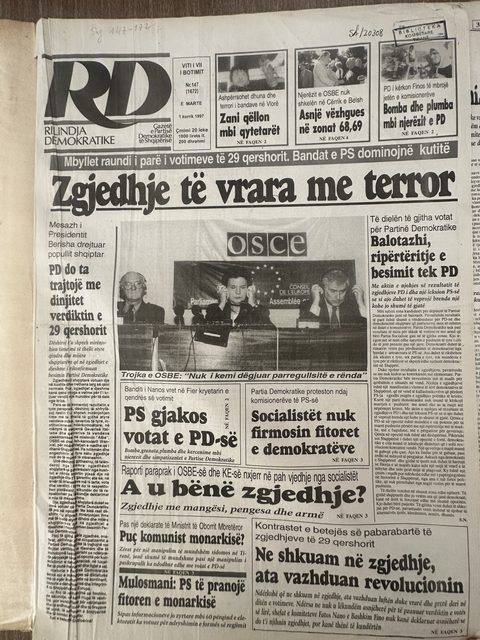 Rilindja Demokratike 1997-07-01