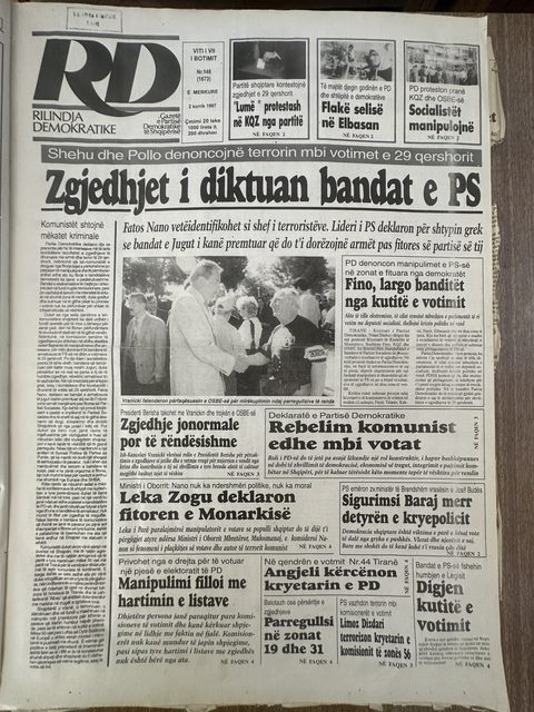 Rilindja Demokratike 1997-07-02