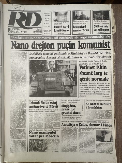 Rilindja Demokratike 1997-07-03