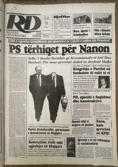 Rilindja Demokratike 1997-07-20
