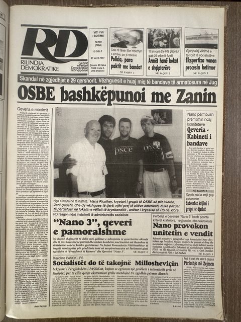Rilindja Demokratike 1997-07-27