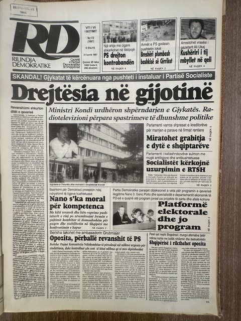 Rilindja Demokratike 1997-07-31