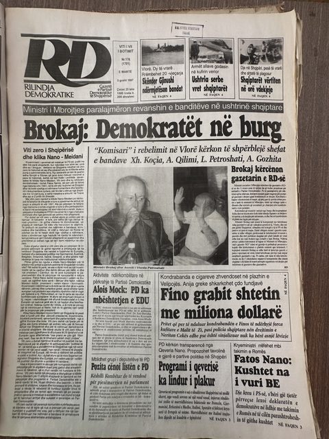 Rilindja Demokratike 1997-08-05