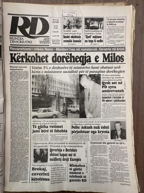 Rilindja Demokratike 1997-08-07