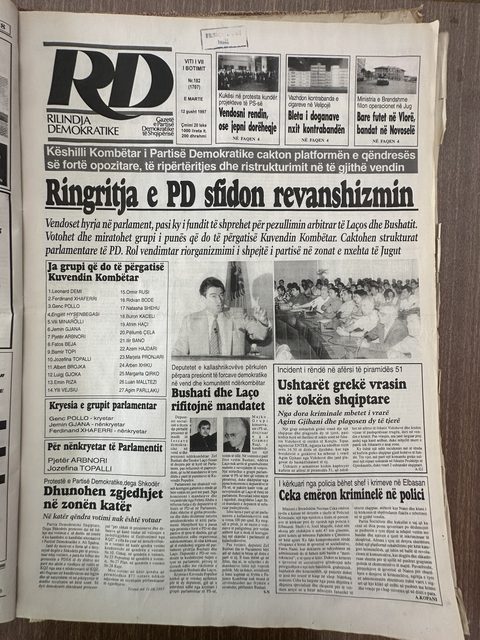 Rilindja Demokratike 1997-08-12