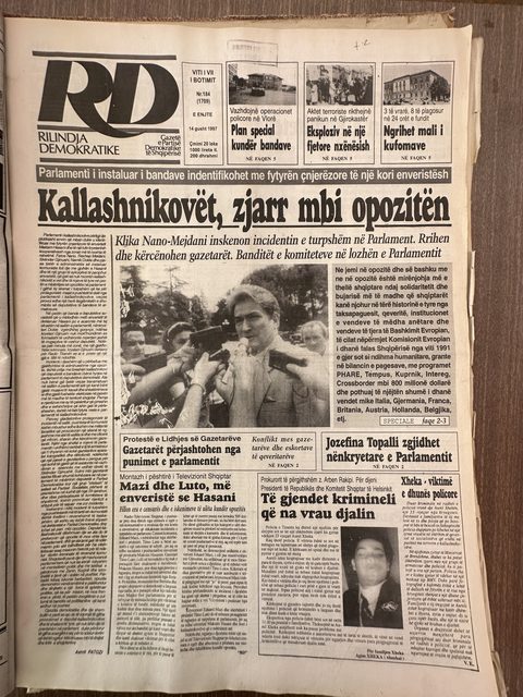 Rilindja Demokratike 1997-08-14