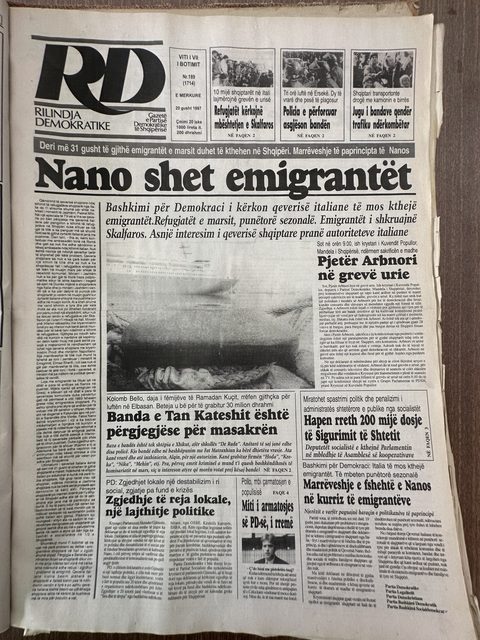 Rilindja Demokratike 1997-08-20
