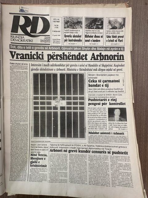 Rilindja Demokratike 1997-08-27