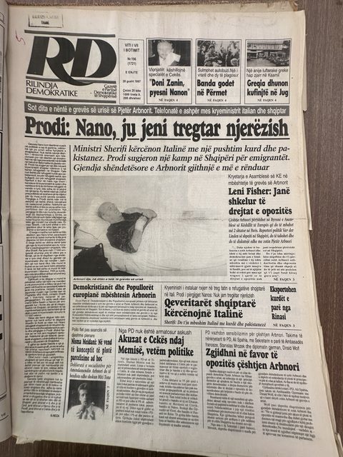 Rilindja Demokratike 1997-08-28