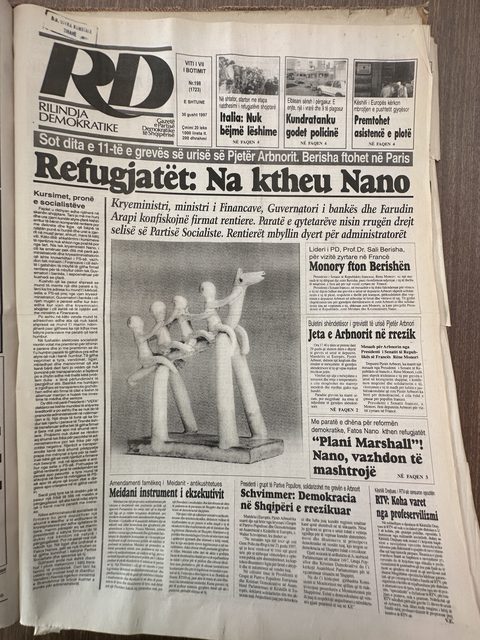 Rilindja Demokratike 1997-08-30
