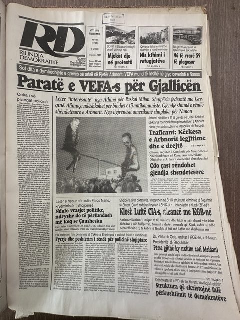 Rilindja Demokratike 1997-08-31