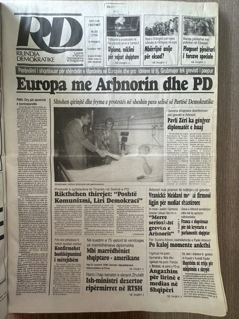 Rilindja Demokratike 1997-09-05
