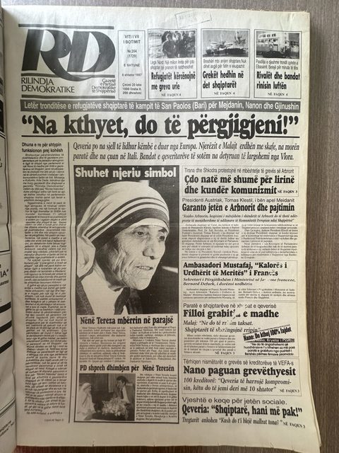 Rilindja Demokratike 1997-09-06