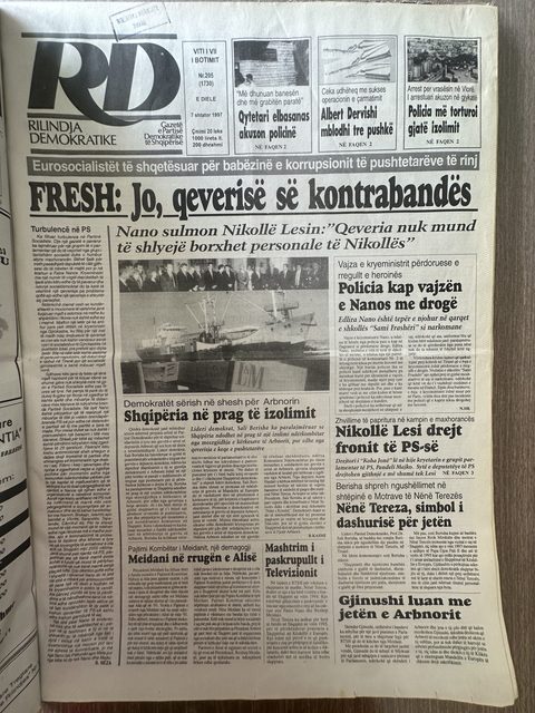 Rilindja Demokratike 1997-09-07