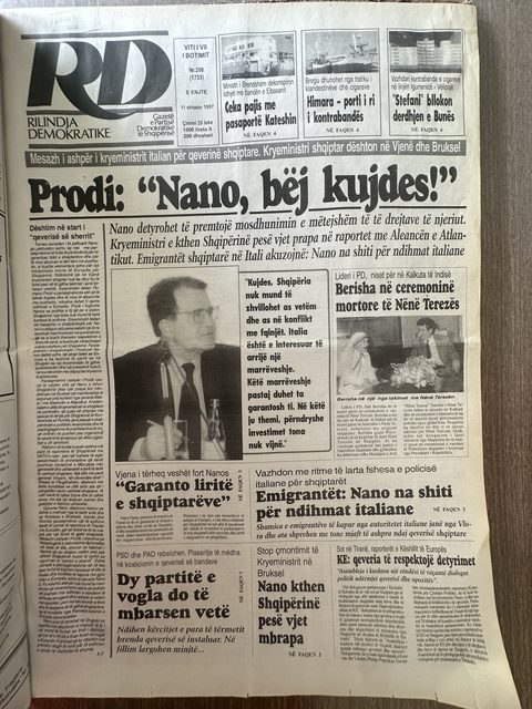 Rilindja Demokratike 1997-09-11