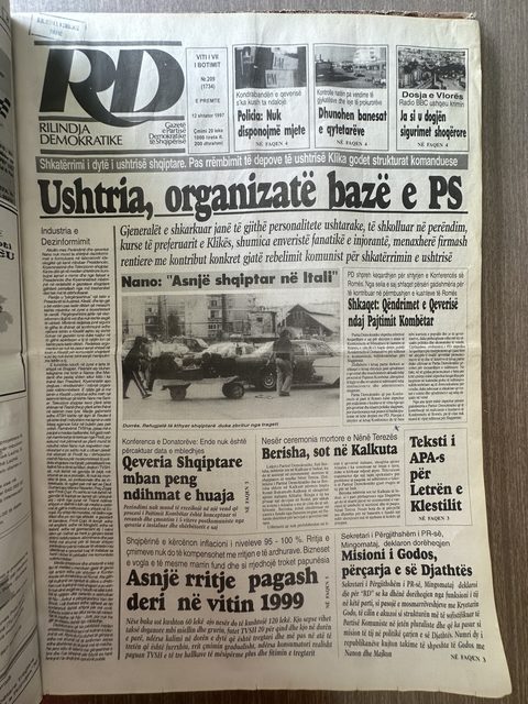 Rilindja Demokratike 1997-09-12