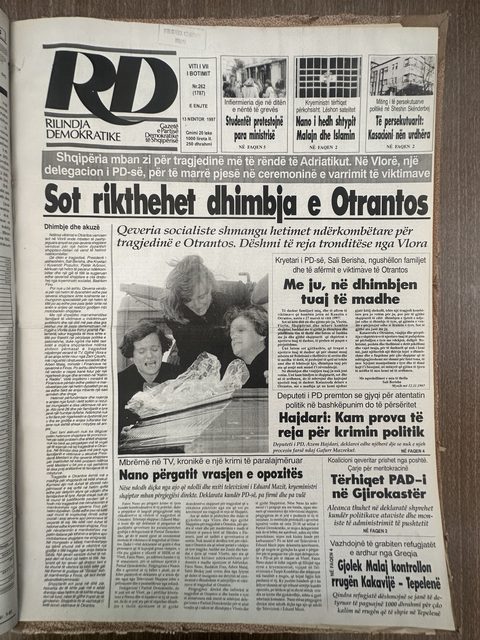 Rilindja Demokratike 1997-11-13