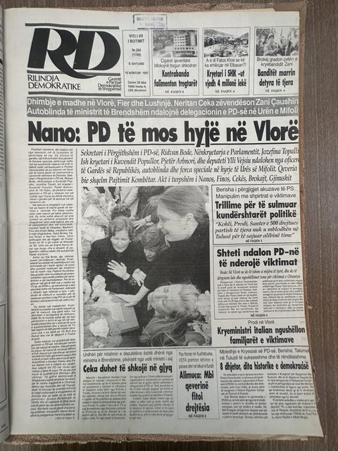 Rilindja Demokratike 1997-11-15