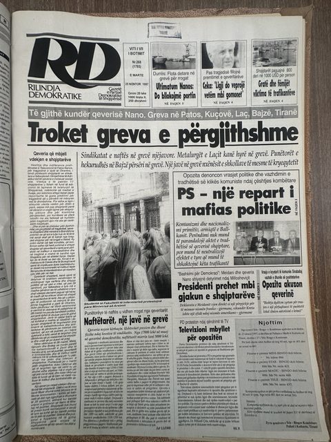Rilindja Demokratike 1997-11-25