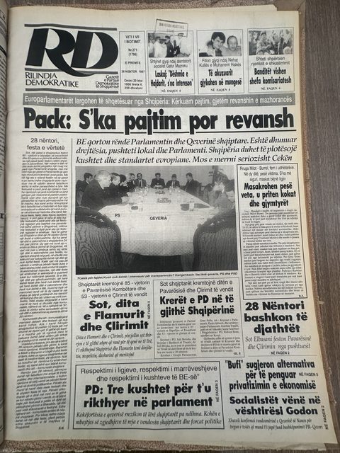 Rilindja Demokratike 1997-11-28