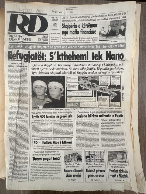 Rilindja Demokratike 1997-12-03