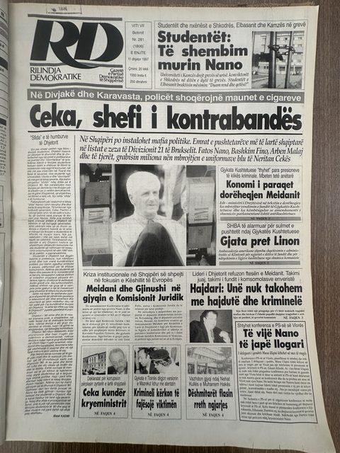 Rilindja Demokratike 1997-12-11