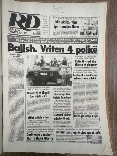 Rilindja Demokratike 1997-12-20